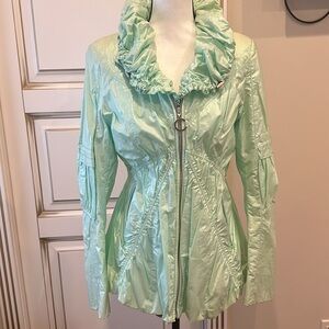 Creenstone Mint Green Jacket Sample Size